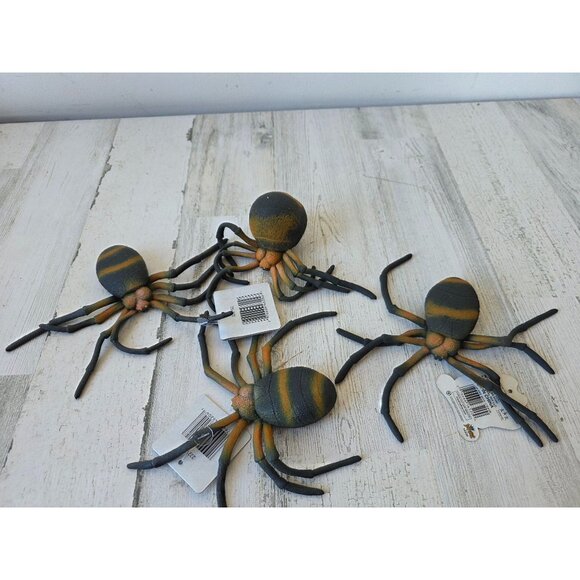 Vintage imperial East West rubber spider Halloween lifelike life size realistic - Picture 1 of 9
